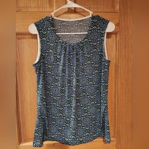 Lycra top. No brand name. Size s/m. Lined front.